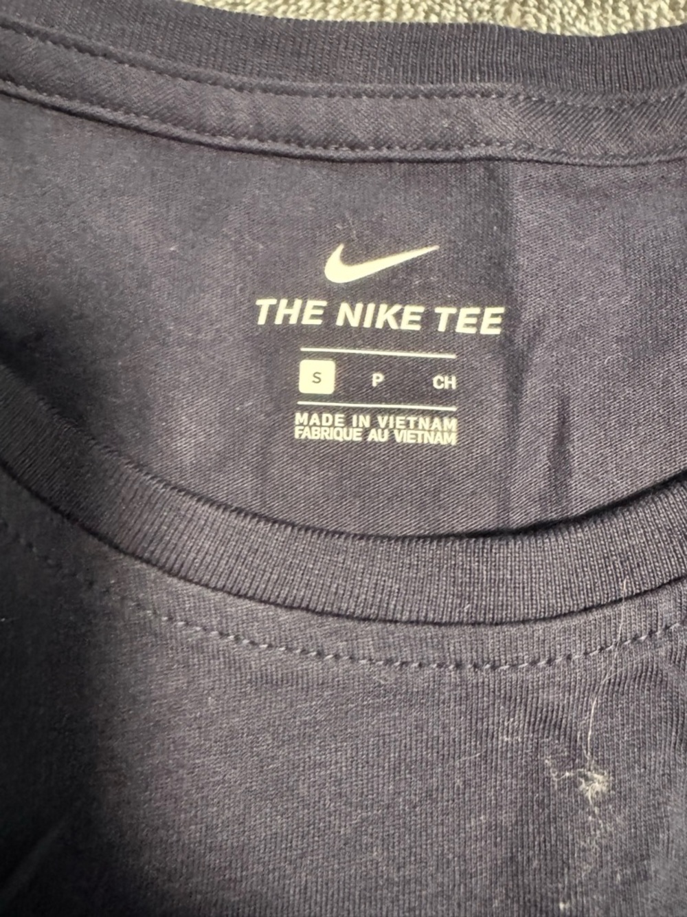 Nike Men’s Navy Team USA Sleeveless Tank with White Logos - Picture 4 of 4